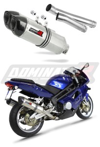 MuZ MZ 1000 S 2004 - 2007 Exhaust Silencer Muffler HP1 + dB killer medium
