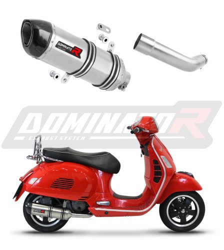 Piaggio Vespa GTS 125 2007 - 2012 wydech Tłumik HP1 + dB killer medium