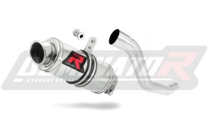 Suzuki XF 650 Freewind 1997 - 2003 Exhaust Silencer Muffler GP1 + dB killer medium