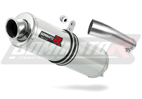 exhaust muffler DOMINATOR ROUND fits to Suzuki SV 650 N 1999  2002 3