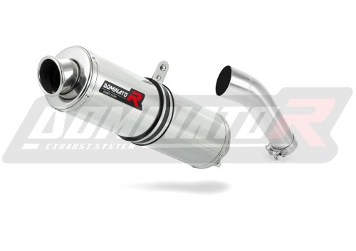 exhaust muffler DOMINATOR ROUND fits to Suzuki SV 650 N 2003  2015 7