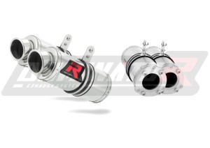 Suzuki SV 1000 N 2003 - 2007 Exhaust Silencer Muffler GP1 + dB killer medium