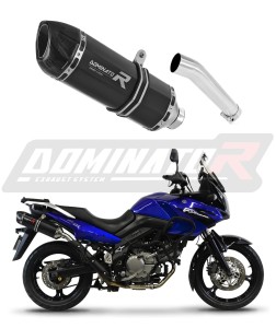 Suzuki DL 650 V-Strom 2004 - 2006 Exhaust Silencer Muffler HP1 BLACK + dB killer medium