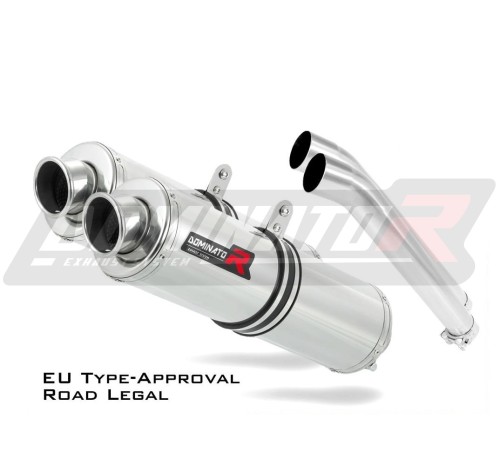 DL 1000 V-STROM Exhaust SUZUKI Homologated EC Type approval  Street legal Approval Certificate Muffler Auspuff Sportauspuff Silencer Echappement Silencieux Scarico Scarichi Escape Wydech Tłumik ROUND 2002 - 2012 Dominator x