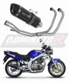 Suzuki GS 500E 1989 - 2009 Full System Kolektor wydech Tłumik HP1 BLACK + dB killer medium