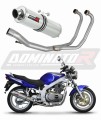 complete exhaust system with muffler DOMINATOR Full System ROUND fits to Suzuki GS 500E 1989  2009 7