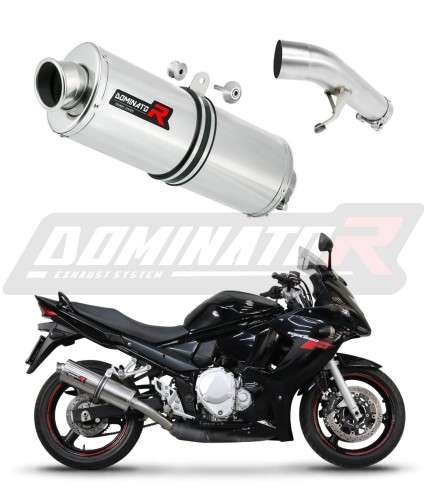 exhaust muffler DOMINATOR OV fits to Suzuki GSXF 650 2007  2016 6