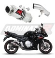 SUZUKI GSXF 650 GSX 650 F 2007 -2016 EXHAUST motorcycle Muffler Auspuff Sportauspuff Silencer Echappement Silencieux Scarico Marmitta Scarichi Escape Wydech Tłumik GP1 Dominator Exhaust System x
