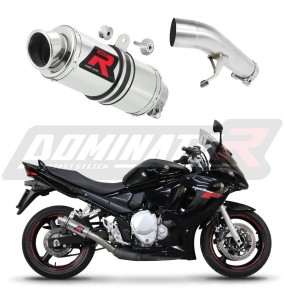 Suzuki GSXF 650 2007 - 2016 Exhaust Silencer Muffler GP1 + dB killer medium