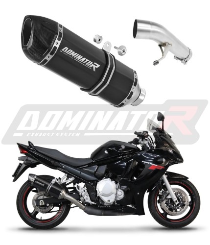 wydech tłumik DOMINATOR HP1 CZARNY pasujący do motocykla Suzuki GSXF 650 2007 - 2016 6