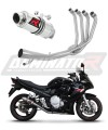 Suzuki GSX 650 F 2007-2016 Dominator Full System Exhaust Muffler Manifold Collector Silencer Echappement Silencieux Scarico Marmitta Escape Tłumik GP1 x