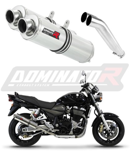 GSX 1400 K1-K4 EXHAUST Suzuki Muffler Auspuff Sportauspuff Silencer Echappement Silencieux Scarico Scarichi Escape Wydech Tłumik ROUND 2001 - 2004 DOMINATOR x