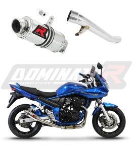 Suzuki GSF 650 BANDIT N / S 2005 - 2006 Exhaust Silencer Muffler GP1 + dB killer medium