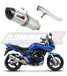 Suzuki GSF 650 BANDIT N / S 2005 - 2006 Exhaust Silencer Muffler HP1 + dB killer medium