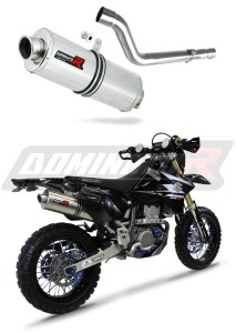Suzuki DRZ 400 SM S Exhaust Silencer Muffler OV + dB killer medium