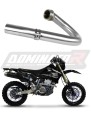 DR-Z DRZ 400 S SM Exhaust SUZUKI Header Head pipe Linkpipe Downpipe Kolano without PowerBomb 2000 - 2019 DOMINATOR x