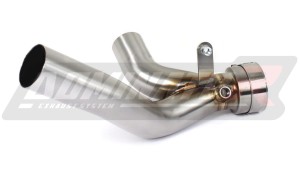 GSXR 1000 K9 L0-L1 Exhaust Cat Eliminator DECAT  2009 - 2011