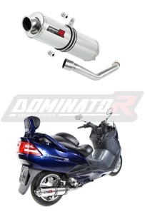 Suzuki BURGMAN 400 1998 - 2002 Exhaust Silencer Muffler ST + dB killer medium