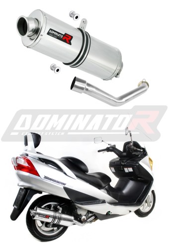 exhaust muffler DOMINATOR OV fits to Suzuki BURGMAN 400 2003  2006 5