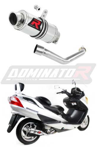 exhaust muffler DOMINATOR GP1 fits to Suzuki BURGMAN 400 2003  2006 5