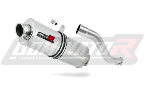 wydech tłumik DOMINATOR Owalny pasujący do motocykla Suzuki DR 750 S / BIG RIGHT SIDE  3
