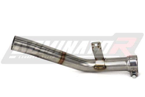 GSXR 600 L1-L6 Exhaust Cat Eliminator Catalyst Catalytic Converter Linkpipe Decat Downpipe 2011 - 2016 DOMINATOR  x