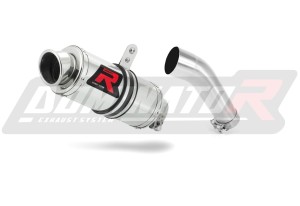 Suzuki SV 650 S 2003 - 2015 Exhaust Silencer Muffler GP1 + dB killer medium