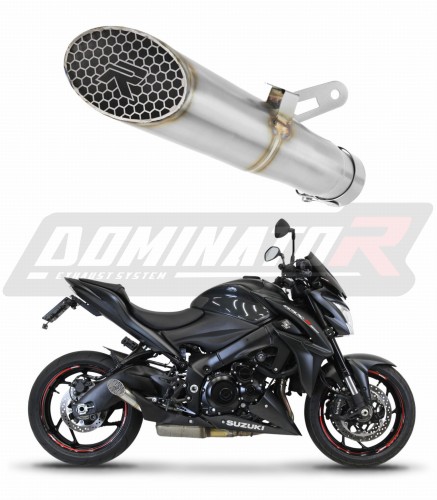 Suzuki GSX-S GSXS 1000 2015 - 2020 EXHAUST Muffler Auspuff Sportauspuff Silencer Echappement Silencieux Scarico Scarichi Escape Wydech Tłumik GP3 DOMINATOR EXHAUST SYSTEM x