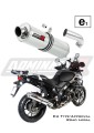exhaust muffler DOMINATOR homologated road legal ROUND fits to DL 1000 VSTROM 2017  2020 5