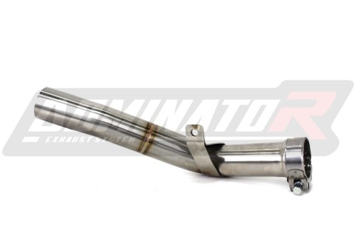 GSXR 750 K8-K9 L0 Exhaust Cat Eliminator Catalyst Catalytic Converter Linkpipe Decat Downpipe 2008 - 2010 DOMINATOR  x