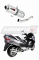 wydech tłumik DOMINATOR Owalny pasujący do motocykla Suzuki BURGMAN 400 2007 - 2016 6