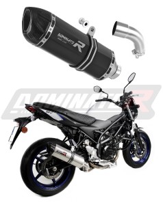 Suzuki SV 650 2016 - 2023 Exhaust Silencer Muffler HP1 BLACK + dB killer medium