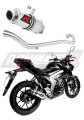 GSX-S 125 Exhaust Suzuki Muffler Auspuff Sportauspuff Silencer Echappement Silencieux Scarico Scarichi Escape Wydech Tłumik GP 1 2017 - 2019 Dominator  x