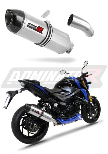 GSX-S 750 EXHAUST Szuki Muffler Auspuff Sportauspuff Silencer Echappement Silencieux Scarico Scarichi Escape Wydech Tłumik HP1 2017 - 2020 DOMINATOR x
