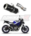 exhaust muffler DOMINATOR GP BLACK fits to Suzuki SFV 650 GLADIUS 2009  2015 6