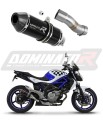 exhaust muffler DOMINATOR HP3 BLACK fits to Suzuki SFV 650 GLADIUS 2009  2015 6