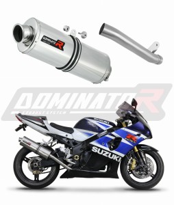 Suzuki GSXR 1000 K1 - K4 2001 - 2004 Exhaust Silencer Muffler Slip-on OV + dB killer medium