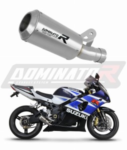 Suzuki GSXR 1000 K1 - K4 2001 - 2004 Exhaust Silencer Muffler Slip-on GPS + dB killer medium