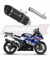wydech tłumik DOMINATOR Slip-on HP1 CZARNY pasujący do motocykla Suzuki GSXR 1000 K1 - K4 2001 - 2004 6