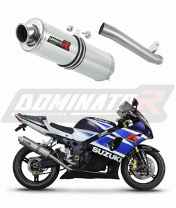 Suzuki GSXR 1000 K1 - K4 2001 - 2004 Exhaust Silencer Muffler Slip-on ST + dB killer medium