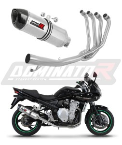 Suzuki GSF 1250 N / S BANDIT 2007 - 2016 Full Exhaust System Collector Silencer HP1  + dB killer medium