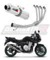 Suzuki GSF 650 N / S BANDIT 2007 - 2016 EXHAUST Collector Manifold Full System Muffler Auspuff Sportauspuff Silencer Echappement Silencieux Scarico Scarichi Escape Wydech Tłumik ST Dominator Exhaust System x