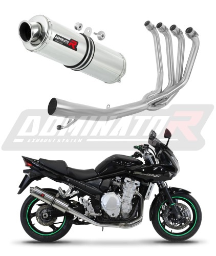 Suzuki GSF 650 N / S BANDIT 2007 - 2016 EXHAUST Collector Manifold Full System Muffler Auspuff Sportauspuff Silencer Echappement Silencieux Scarico Scarichi Escape Wydech Tłumik ST Dominator Exhaust System x