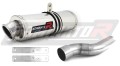 wydech tłumik DOMINATOR Owalny pasujący do motocykla Triumph DAYTONA 675 - 2012  3