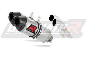 Triumph STREET TRIPLE 675 2007 - 2012 Exhaust Silencer Muffler HP3 + dB killer medium