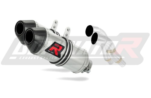 STREET TRIPLE 675 EXHAUST Triumph Muffler Auspuff Sportauspuff Silencer Echappement Silencieux Scarico Scarichi Escape Wydech Tłumik Carbon Tip HP3 2007 - 2012 DOMINATOR  x