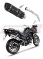 exhaust muffler DOMINATOR HP1 BLACK fits to Triumph TIGER 800 XC XR 2011  2014 3
