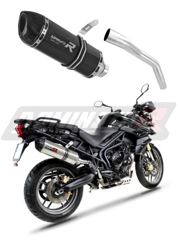 wydech tłumik DOMINATOR HP1 CZARNY pasujący do motocykla Triumph TIGER 800 XC XR 2011 - 2014 3