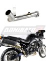 decat mid muffler DOMINATOR Mid Pipe fits to TIGER 900 T709 1999  2000 9