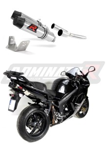 Triumph SPRINT 1050 ST DUAL 2005 - 2012 Exhaust Silencer Muffler HP3 + dB killer medium